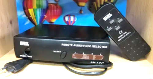 Ellies Remote Audio Video Selector - 2083