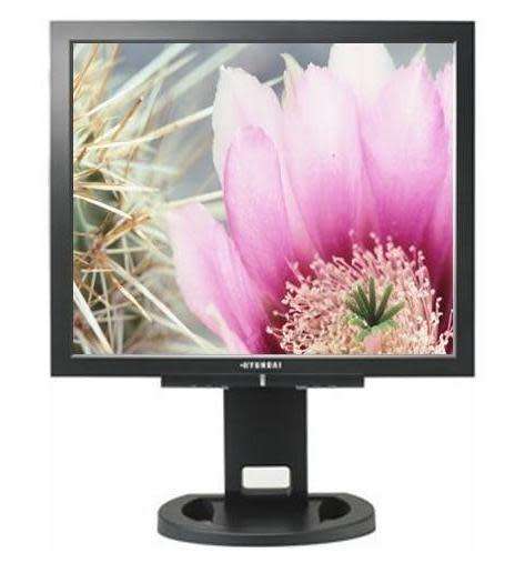 Hyundai U90D 19` LCD 1280x1024 TFT VGA DVI Monitor