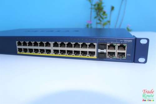 Netgear FS728TPv2 24+4 Port 10/100 Smart Switch with POE