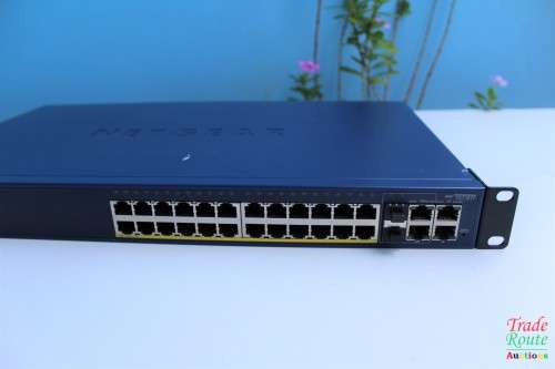 Netgear FS728TPv2 24-Port 10/100 Smart Managed Switch with POE