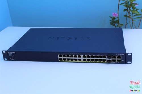 Netgear FS728TPv2 24-Port 10/100 Smart Managed Switch with POE [ FAULTY FOR SPARES OR REPAIR ]