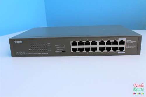 Tenda 16 Port GB Desktop - TEG1116P-16-150W - Smart Managed Switch with POE