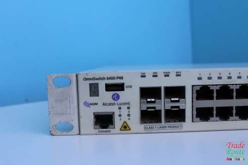 Alcatel-Lucent OS6400-P48 48 Port Gigabit Ethernet POE Switch