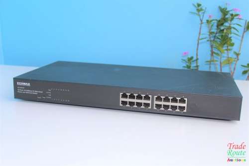 EDIMAX Networking ES-5816P 16-Port 10/100 Base - TX Web Smart POE Switch [ For Spares or Repair ]