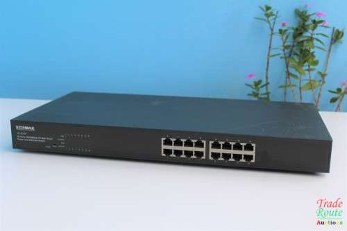 EDIMAX Networking ES-5816P 16-Port 10/100 Base - TX Web Smart POE Switch [ For Spares or Repair ]