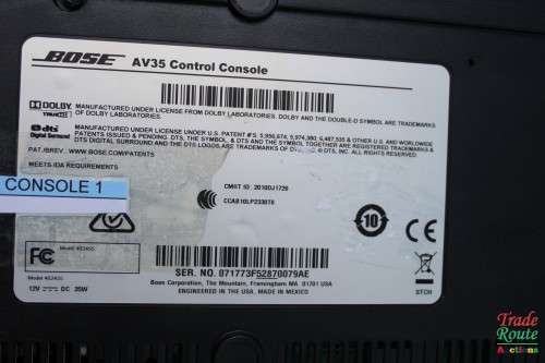 Bose Lifestyle V35 Home Theater Receiver only [SOLD UNTESTED NO CHARGER]