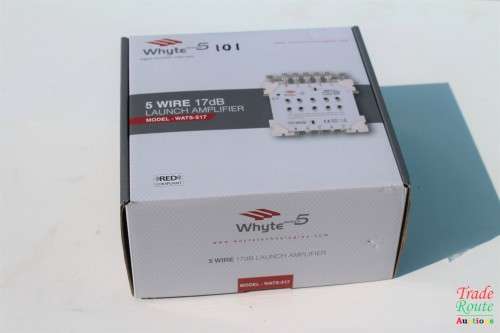 WHYTE WATS-517 Series 5 5-Wire Launch Amplifier, 17dB SAT Gain