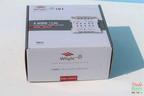 WHYTE WATS-517 Series 5 5-Wire Launch Amplifier, 17dB SAT Gain