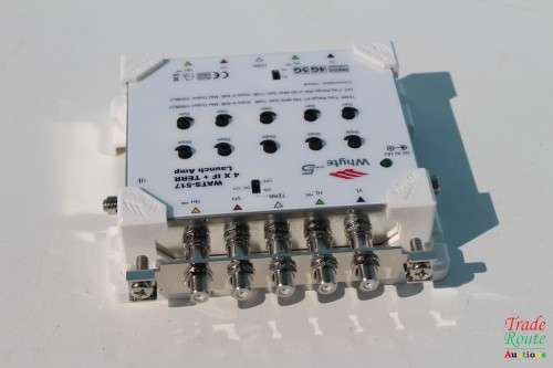 WHYTE WATS-517 Series 5 5-Wire Launch Amplifier, 17dB SAT Gain