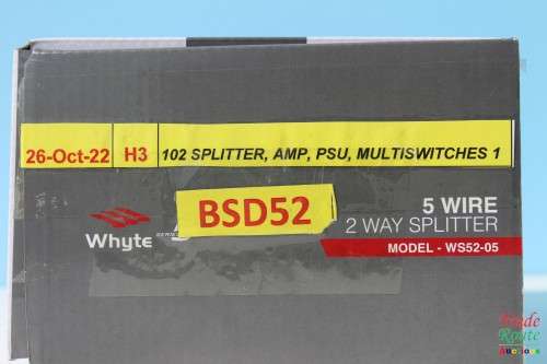 Whyte Series5 4dB WS52-05 - 5 Wire 2 Way Splitter