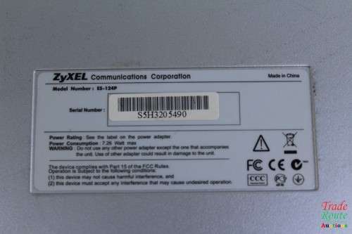 Zyxel ES-124P 24-port Desktop Ethernet Switch Unmanaged