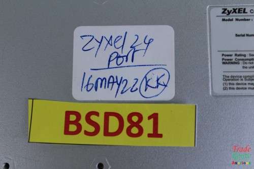 Zyxel ES-124P 24-port Desktop Ethernet Switch Unmanaged