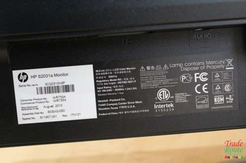 HP S2031a 20 INCH Widescreen LCD Monitor