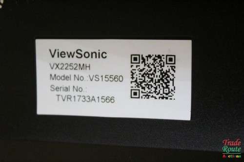 VIEWSONIC 1920x1080 22 INCH Monitor - VX2252MH [ HDMI, VGA & DVI PORTS ]