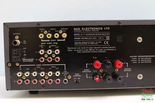 NAD Surround Sound AV 711 Receiver [ FOR SPARES OR REPAIR ]