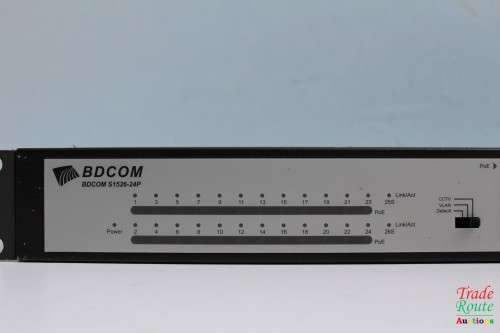 BDCOM S1526-24P 24-port Gigabit Unmanaged PoE Switch 2-port Gigabit Uplink