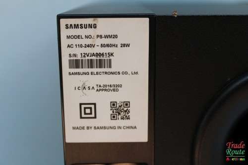 SAMSUNG SUBWOOFER PS-WM20 SOUNDBAR