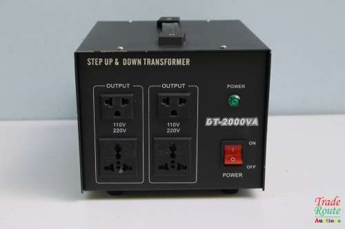STEP UP 110V TO 220V & STEP DOWN 220V TO 110V TRANSFORMER DT-2000VA