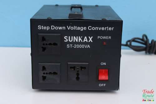 Sunkax Step Down Voltage Converter - ST-2000VA 220V TO 110V STEP DOWN TRANSFORMER