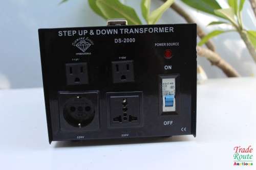 STEP UP 110V TO 220V & STEP DOWN 220V TO 110V TRANSFORMER DS-2000 STEP UP 110V
