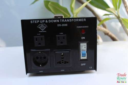 STEP UP 110V TO 220V & STEP DOWN 220V TO 110V TRANSFORMER DS-2000 STEP UP 110V