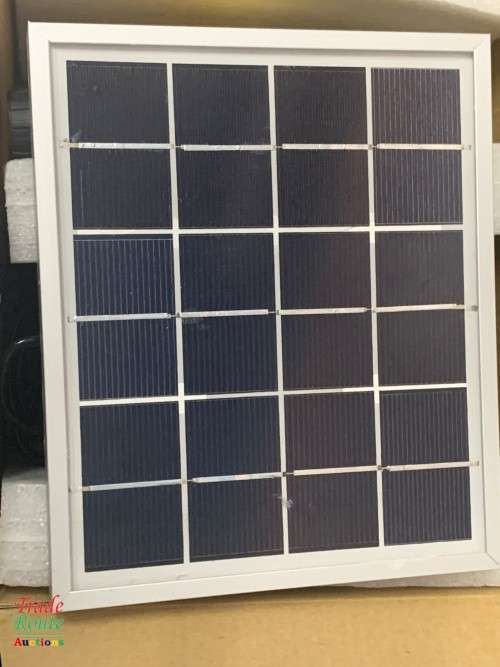 Beat Loadshedding ** Solar Rechargeable Outdoor LED Floodlight + Solar Panel & Cable -- R30 Shipping
