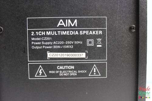AIM Multimedia Speaker Sound System - CZ201 FM RADIO
