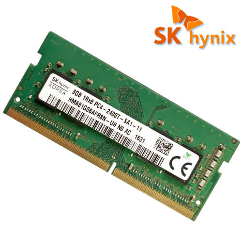 8GB DDR4 LAPTOP RAM - Sk Hynix 8GB DDR4 1RX8 PC4-2400T HMA81GS6AFR8N-UH So-dimm Laptop RAM Memory
