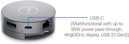 Dell 7-in-1 USB-C Multiport Adapter - DA310