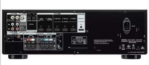 Denon AVR-X250BT AV Surround Receiver - NO POWER - Salvage Stock - For Spares or Repair -R30 Courier