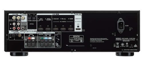 Denon AVR-X250BT AV Surround Receiver - NO POWER - Salvage Stock - For Spares or Repair -R30 Courier