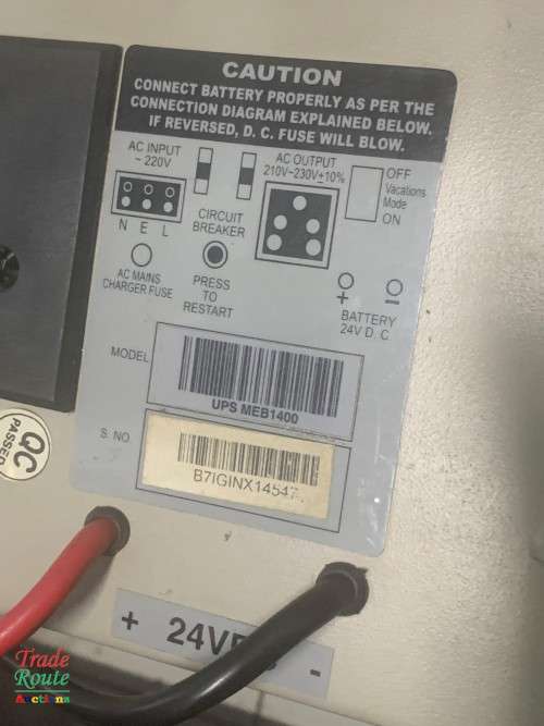 Microtek UPS Sinewave 1400EB Inverter - 24V 1.2KVA - Beat LOADSHEDDING !