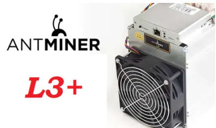 Bitmain AntMiner L3+ Mining Rig  ~504MH/s @ 1.6W/MH ASIC Litecoin Miner [ NO POWER SUPPLY]