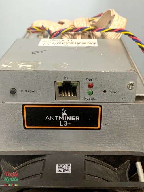 Bitmain AntMiner L3+ Mining Rig  ~504MH/s @ 1.6W/MH ASIC Litecoin Miner [ NO POWER SUPPLY]
