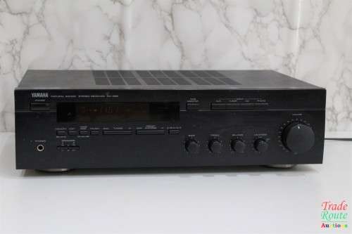 YAMAHA Natural Sound Stereo Receiver RX-385 120W - NO SOUND - Salvage Stock - For Spares or Repair