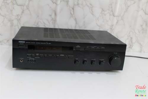 YAMAHA Natural Sound Stereo Receiver RX-385 120W - NO SOUND - Salvage Stock - For Spares or Repair