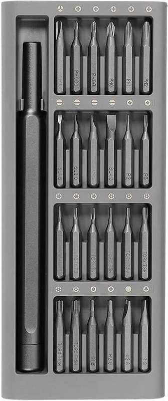 24 in 1 Precision Screwdriver Set Multifunction Magnetic Driver Bit Set Pocket Screwdriver