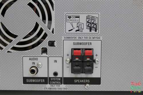 Sony TA-KMSW500 Subwoofer Power Amplifier