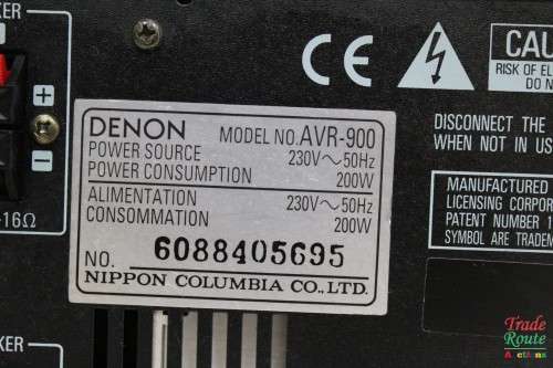 DENON AVR-900  Precision Audio Component