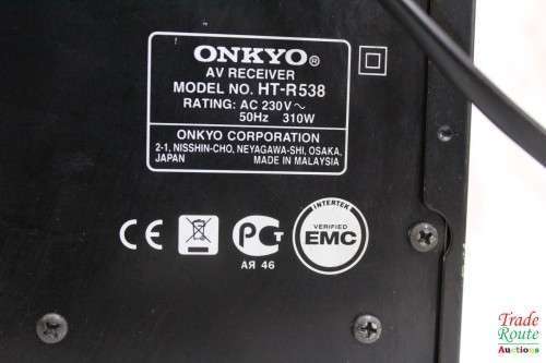 ONKYO AV Receiver - HT-R538 for Spares / Repair - Salvage Item