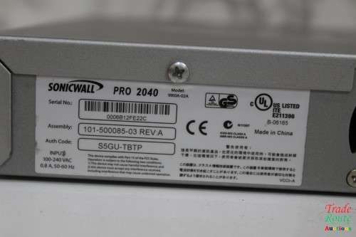 SONICWALL PRO 2040 - SonicWall PRO 2040 VPN Firewall Network Security Appliance