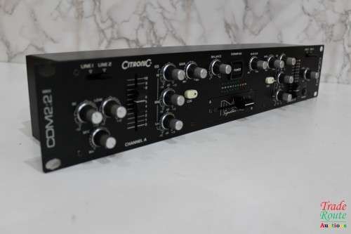 DJ Mixer - Citronic CDM2:2 (MKII) 2 Channel - 19 Inch DJ MIXER