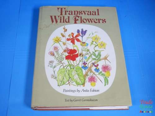 Transvaal Wild Flowers Book, by Gerrit Germishuizen and painted by Anita Fabian