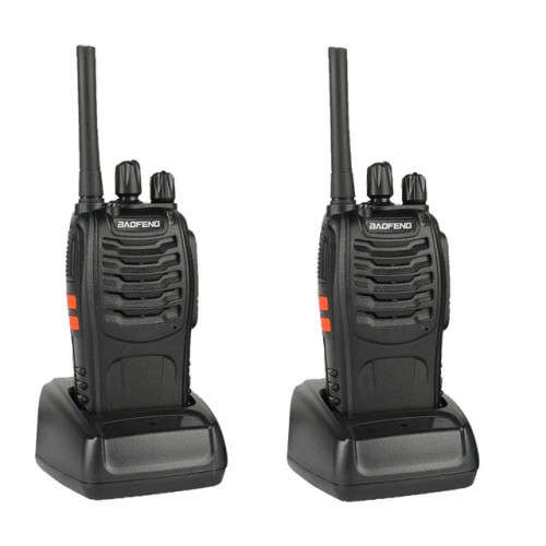 High Quality Baofeng Portable Two-Way Radio Set (1 PAIR- 2 X Handsets) Walkie Talkie UHF 400-470MHz