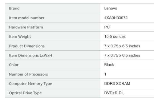 Lenovo ThinkCentre Multi-burner DVD/RW External Drive