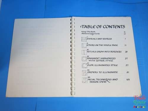 Borders for Calligraphy book by  Margaret Sheperd