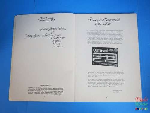 Italic Calligraphy Book - by Abraham Lincoln