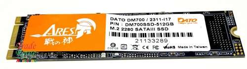 DATO ARES M.2 512GB SSD ** Super Fast ** Brand New ** 512 GB SOLID STATE DRIVE ** SEALED PACK