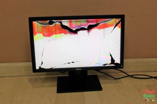 DELL E1916HV 18.5` LED Monitor VGA Only - DAMAGED LCD - Salvage Stock