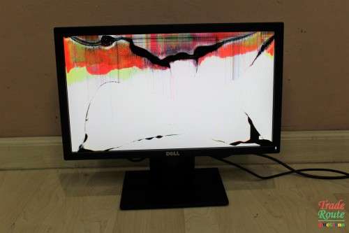 DELL E1916HV 18.5` LED Monitor VGA Only - DAMAGED LCD - Salvage Stock